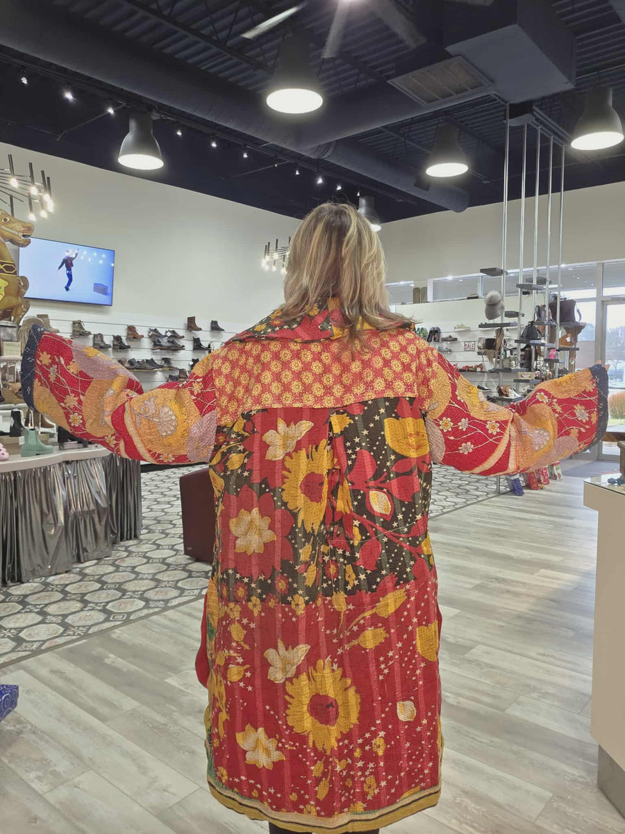 Drifter Coat #202 by Kantha Bae