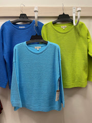 Cool Breeze Sundown Loopy Terry Pullover by Escape