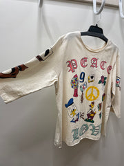 Cotton Charm Tee in Story Book