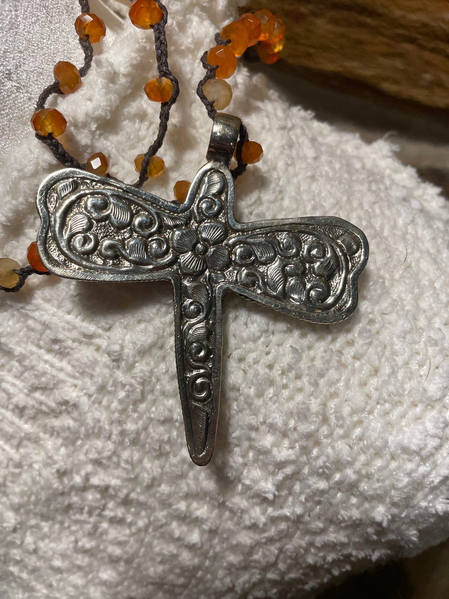 Carnella Dragonfly Necklace by Tara Gasparin