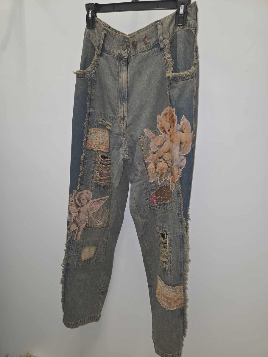 Angel Patch Jean by Paper Lace