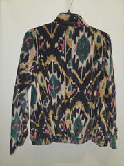 Ikat Velvet Bomber Jacket by Paper Lace