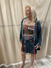 IPNG Design Illusion Jean Hanky Jacket