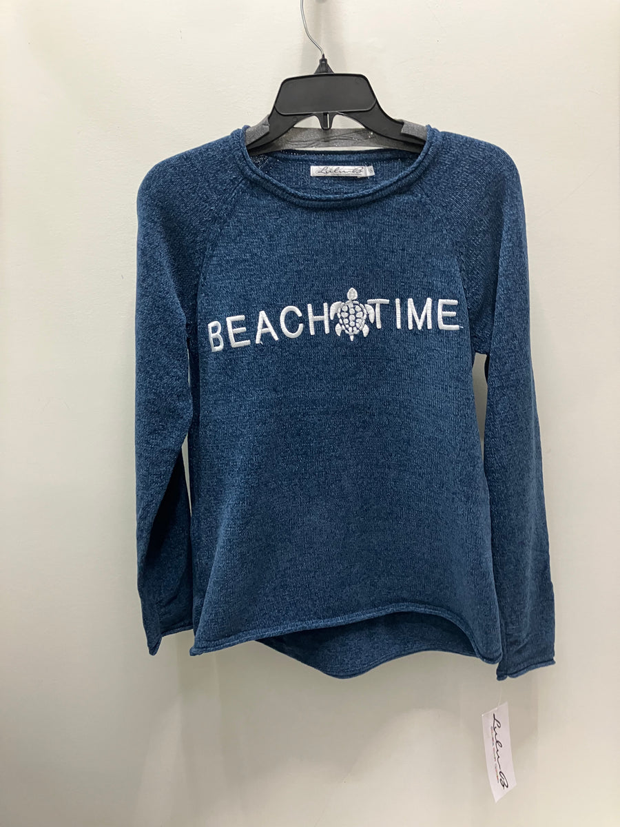 Beach Time Sweater by Lulu-B