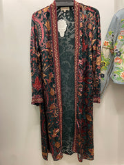 Burnout Velvet Kimono by All About Her