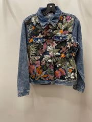 Denim Sequin Jacket by Adore