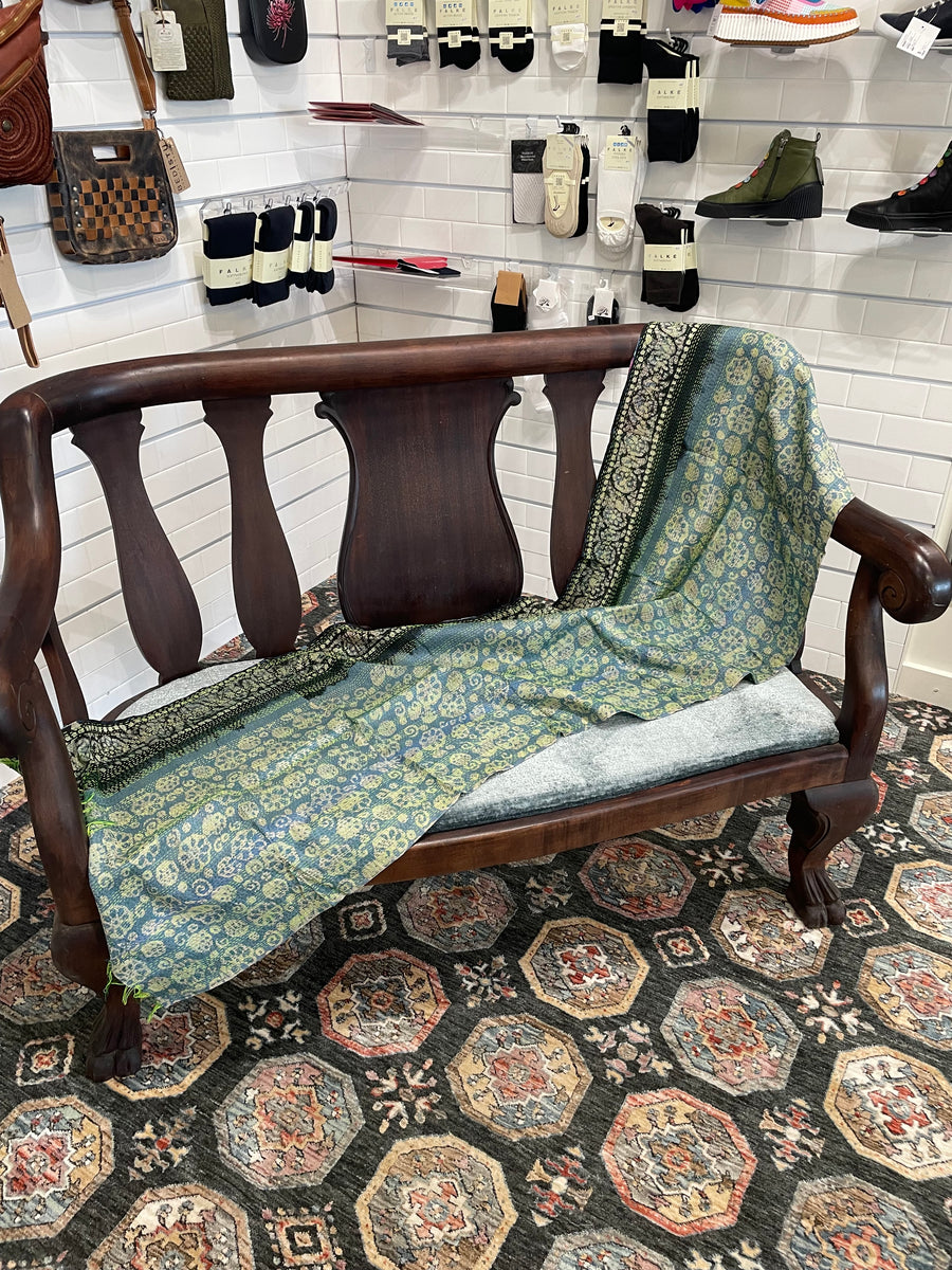 Silk Kantha Scarf #5003 by Robin