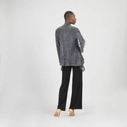 Shimmer Drape Cardigan by Clara Sunwoo