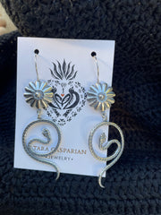 Twist Earrings by Tara Gasparian