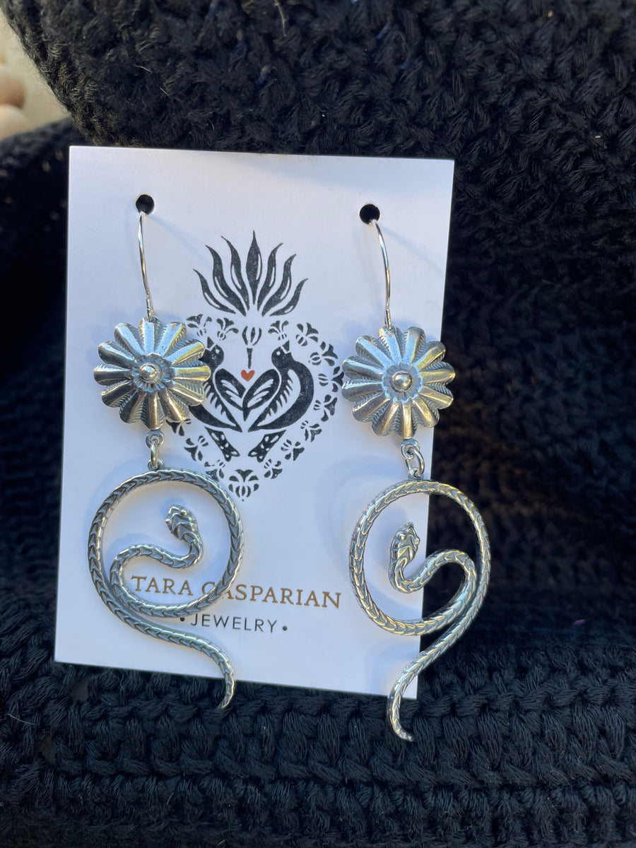 Twist Earrings by Tara Gasparian