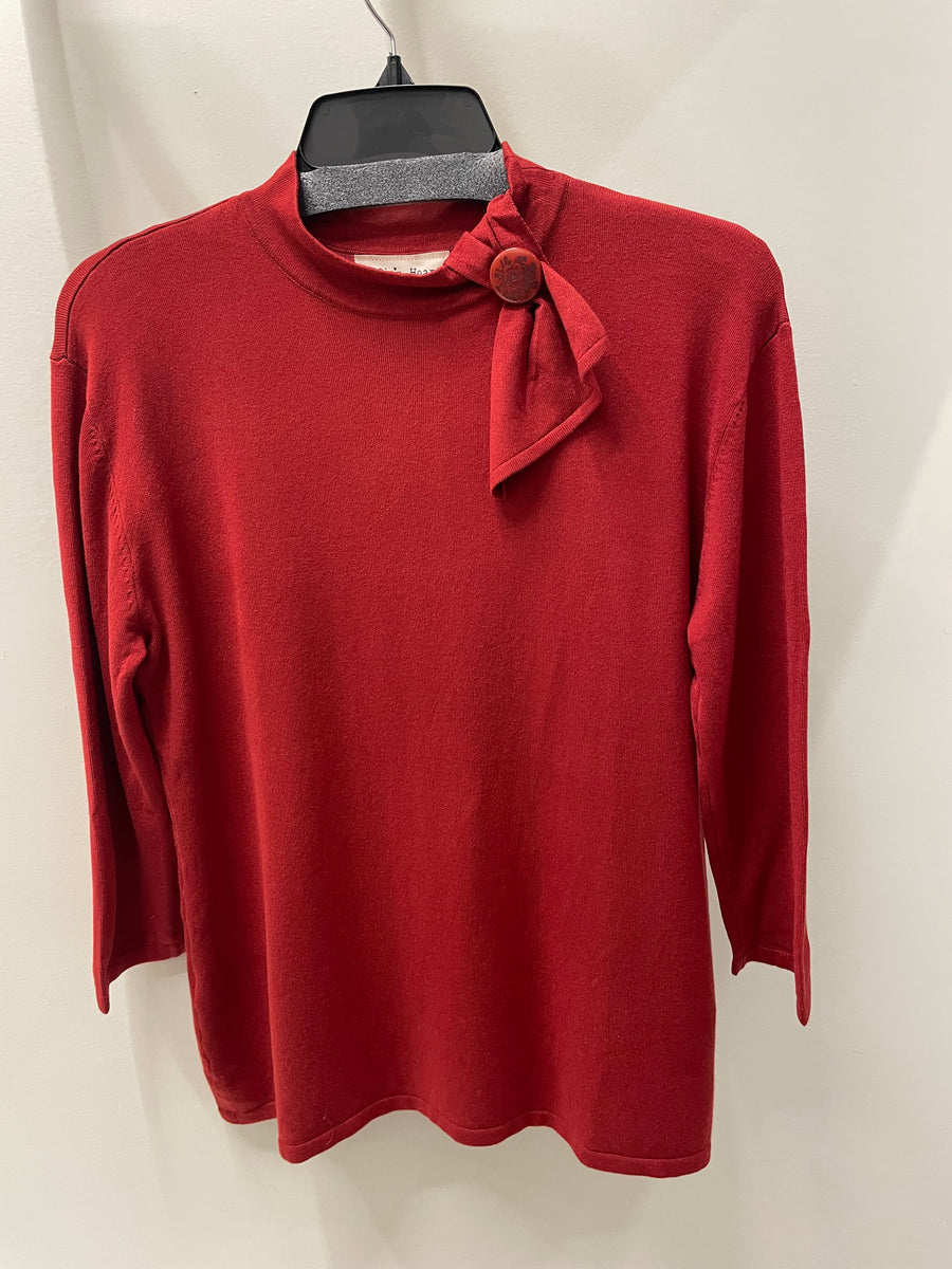 Leonora Pullover in Paprika by Effie's Heart