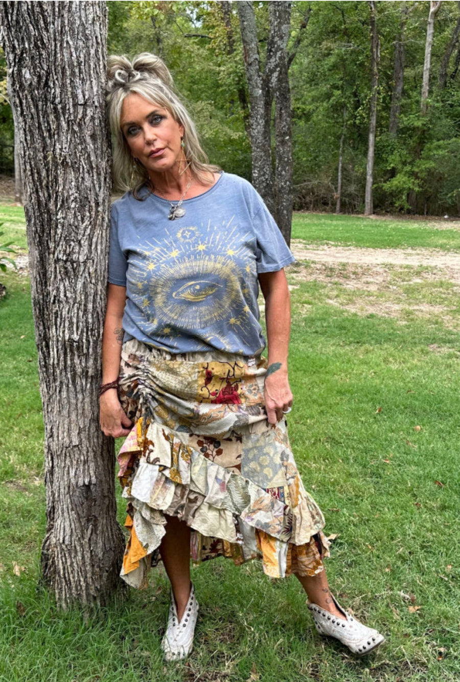 Evil Eye Tee by Jaded Gypsy