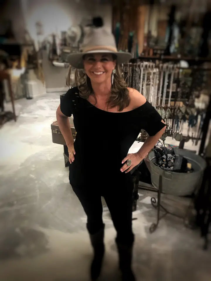 Rip Tattered Shirt by A Rare Bird