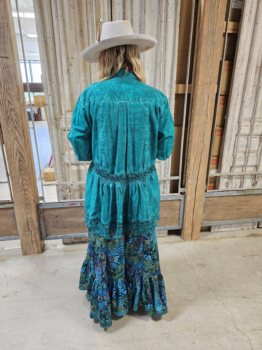 Peacock Feather Pants