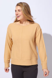 Butter Rib Knit Snuggly Pullover by Escape