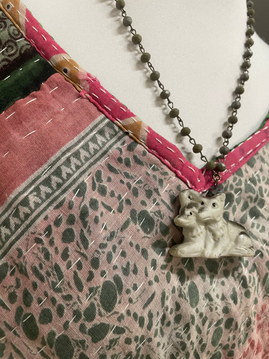 Husky Duo Necklace by Gina