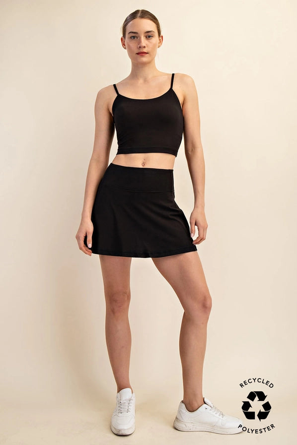 Buttery Pleat Skort