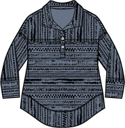 Stripe Seaside Pullover by Escape Robin Boutique