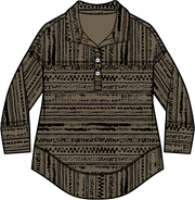 Stripe Seaside Pullover by Escape Robin Boutique