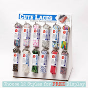 Tie Dye Rainbow Cute Shoe Laces - for Adults & Kids