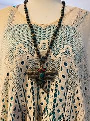 Dragonfly Long Necklace by Tara Gasparin