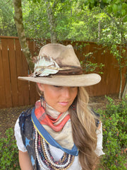 Red Teakwood Earrings