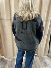 Knit Cardigan by Carre Noir