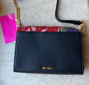 Betsey Johnson Handbag - 'Hearts - Black Floral' Robin Boutique