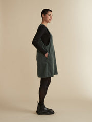 Lux Corduroy Overall Dress by Cut Loose