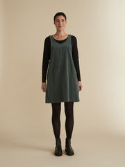 Lux Corduroy Overall Dress by Cut Loose