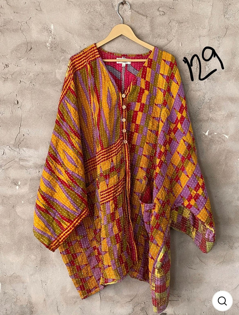 Kantha Gaia Split Tunic by Kantha Bae One Size - Robin Boutique-Boutique 