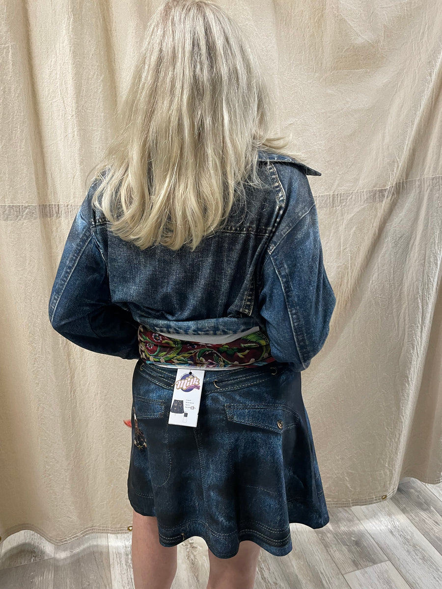 IPNG Design Mini Low Skirt in Milk