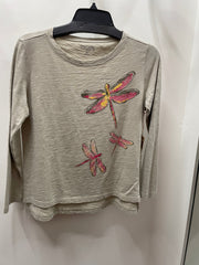 Destination Cotton Boxy Tee in Dragonflies by Escape