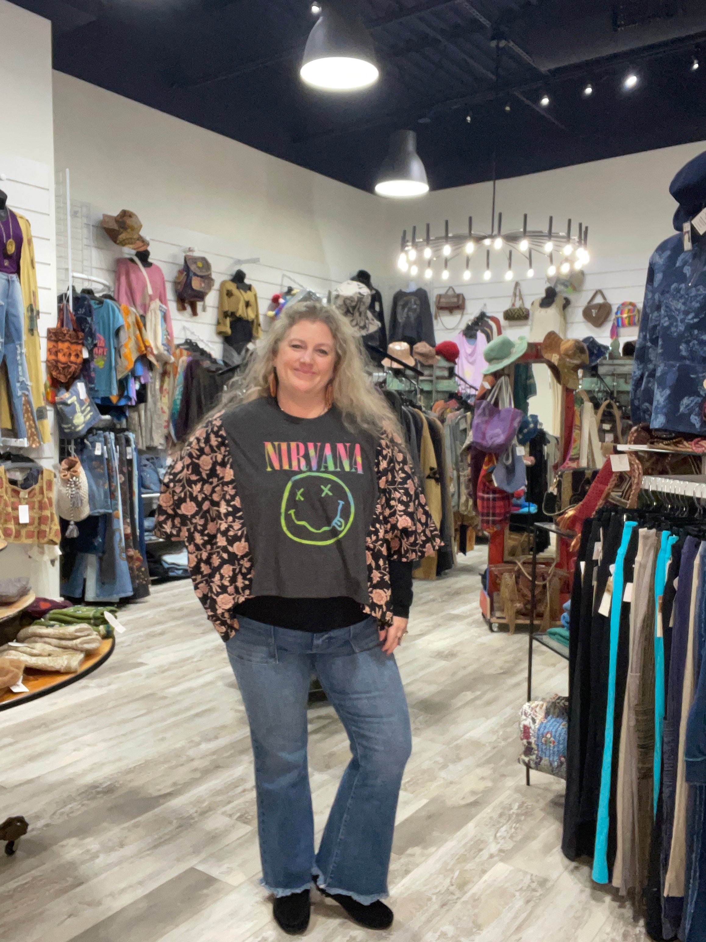 Happi Cargo Cropped Flare by Hidden Jeans