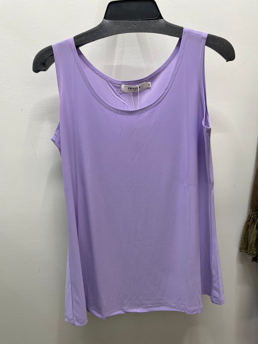Silky Stretch Tank by Creations