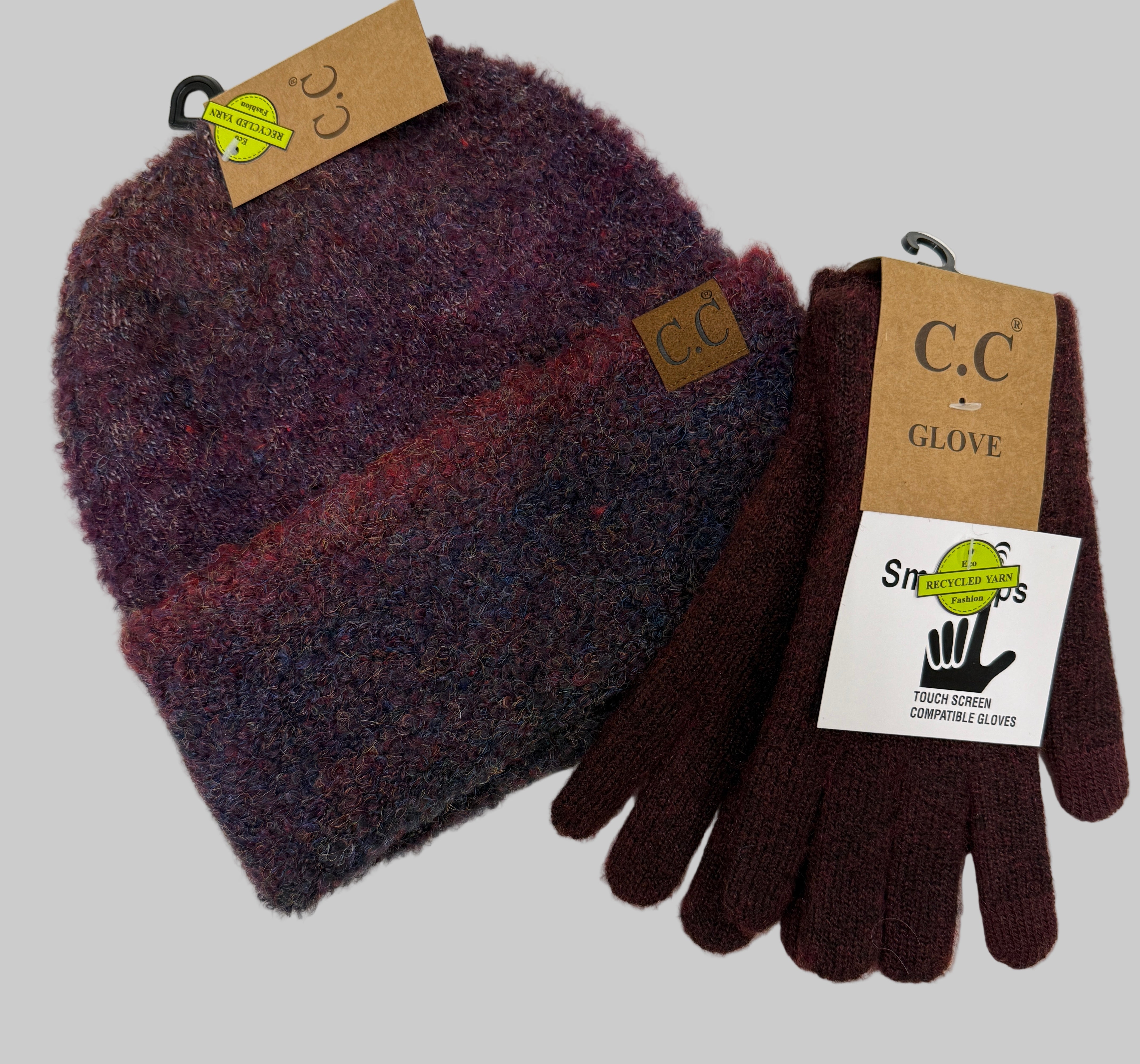 C.C. Beanie Ombre Cuff Beanie and Slouchy Robin Boutique