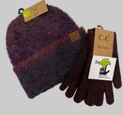 C.C. Beanie Ombre Cuff Beanie and Slouchy Robin Boutique