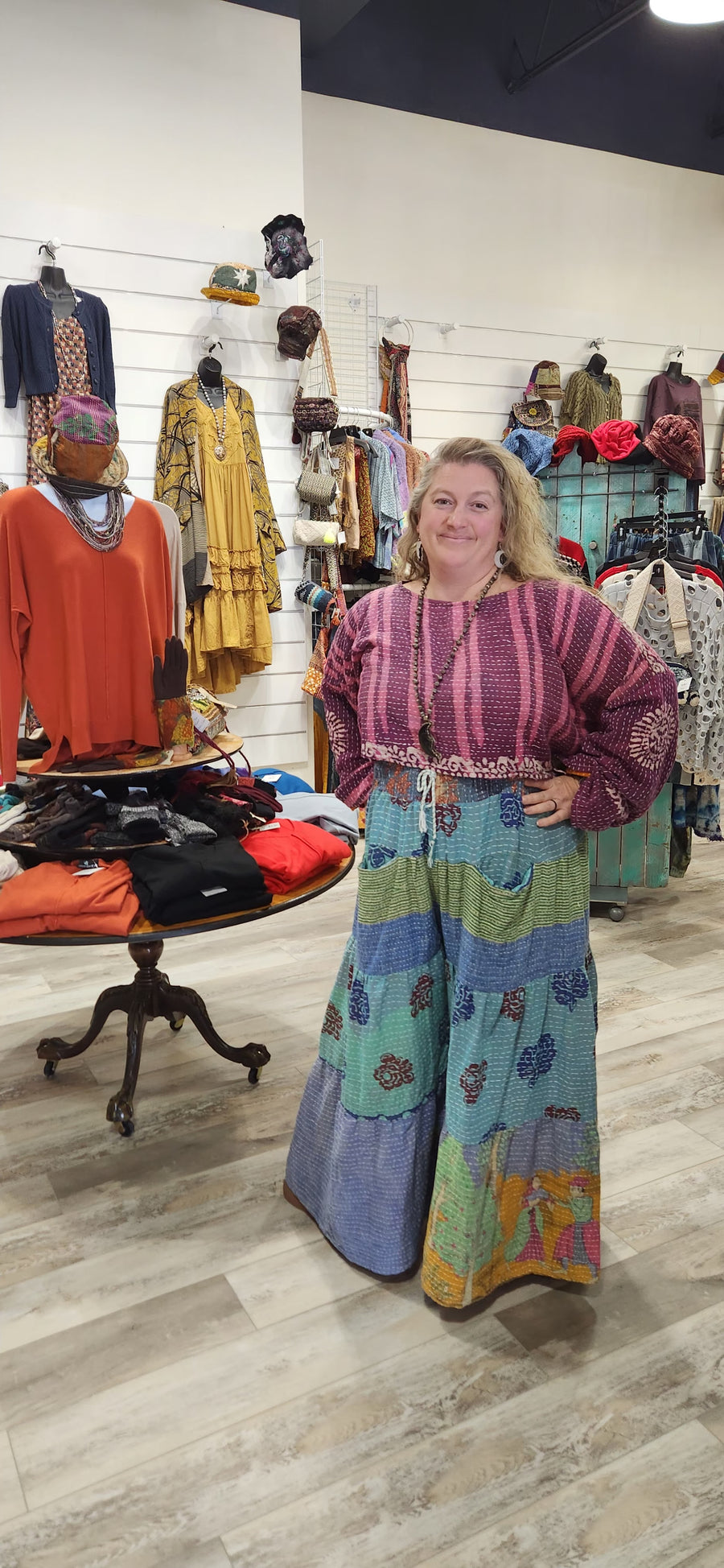 Lotus Wide Leg Pants #2001 by Kantha Bae