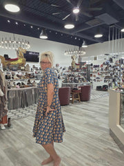 Literature Dress in Library Print by Effie's Heart