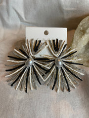 Ratan Starburst Earrings