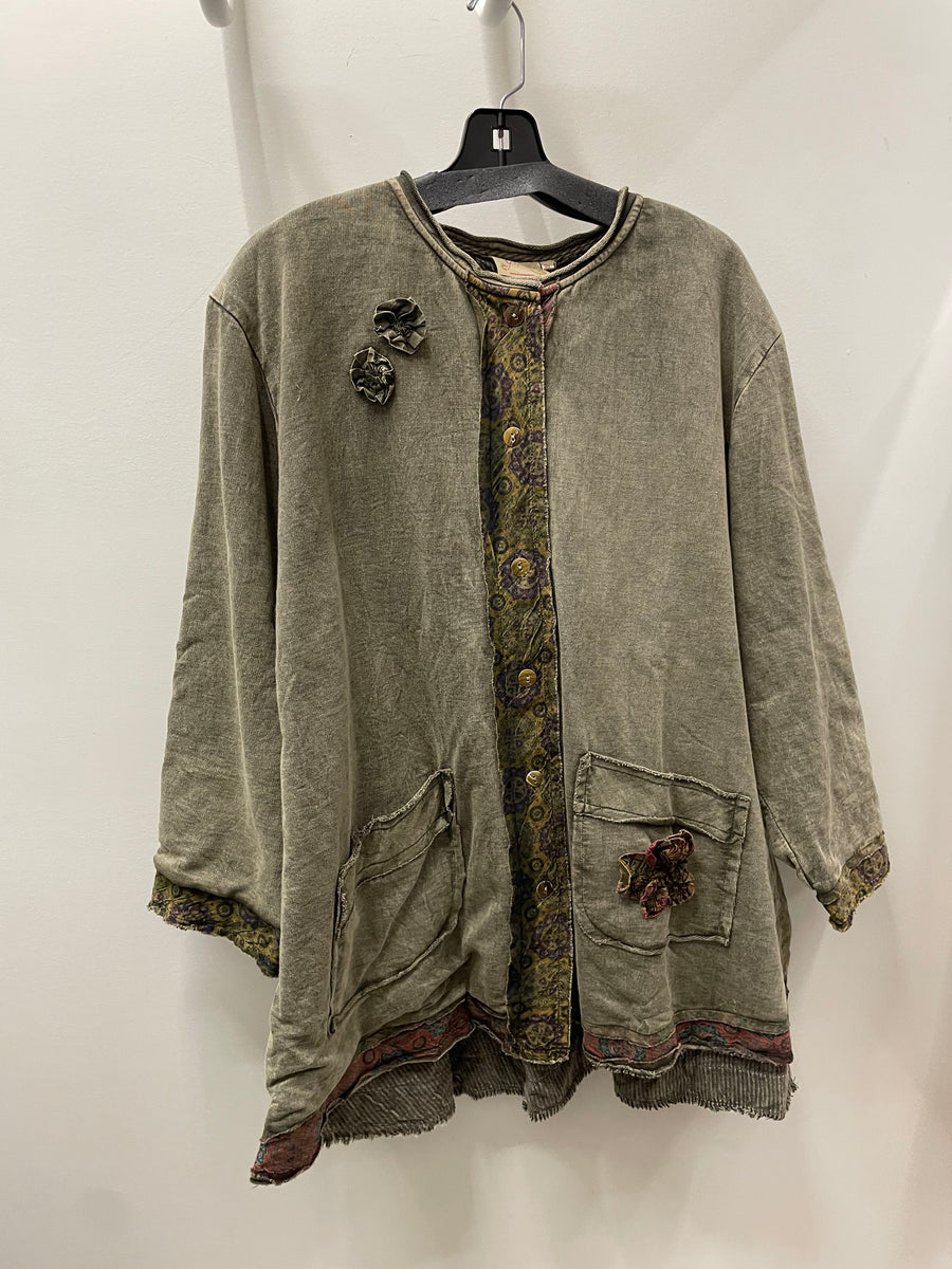 Sage & Stone Tunic Jacket by Paper Lace