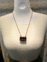 Hear, See, Say No Evil Monkey Necklace by Gina