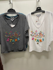 Beaded Lucky Stars Tee