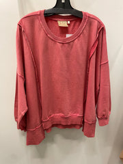 Cozy Drift Boxy Sweatshirt by Paper Lace