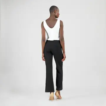 Ponte Loose Leg Pocket Pant by Clara Sunwoo