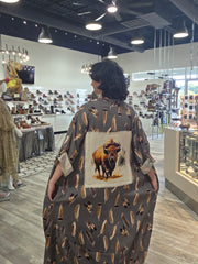 Bison Feather Duster