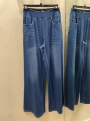 Wide Leg Pull On Ultra Stretch Jean by Compli K
