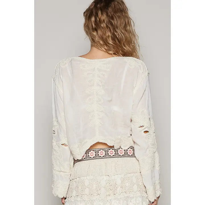 Simply Sweet Crochet Crop Top