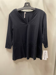 3/4 Sleeve Pleat Top by Lulu-B