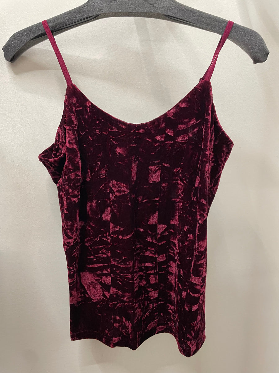 Crushed Velvet Stretch Cami by Paparazzi